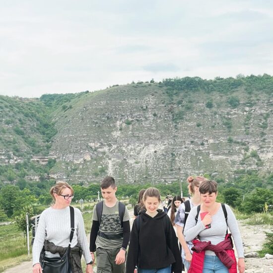 « Loisirs pour tous » : excursion avec les familles ukrainiennes à Orhei Vechi en Moldavie