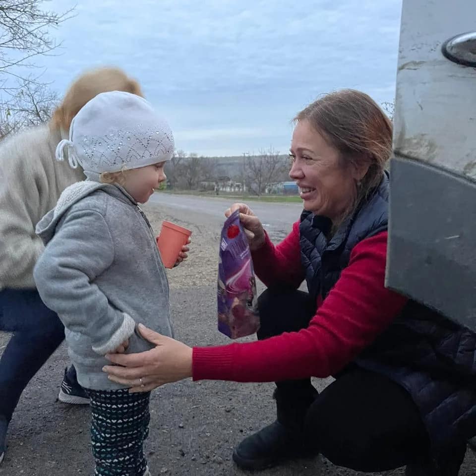 Nos actions de distributions humanitaires se poursuivent dans la région de Kherson en Ukraine
