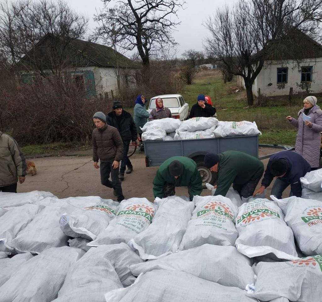 Région de Kherson (UA) : Heks Eper et Vent d’Est continuent leur soutien humanitaire malgré l’hiver rude