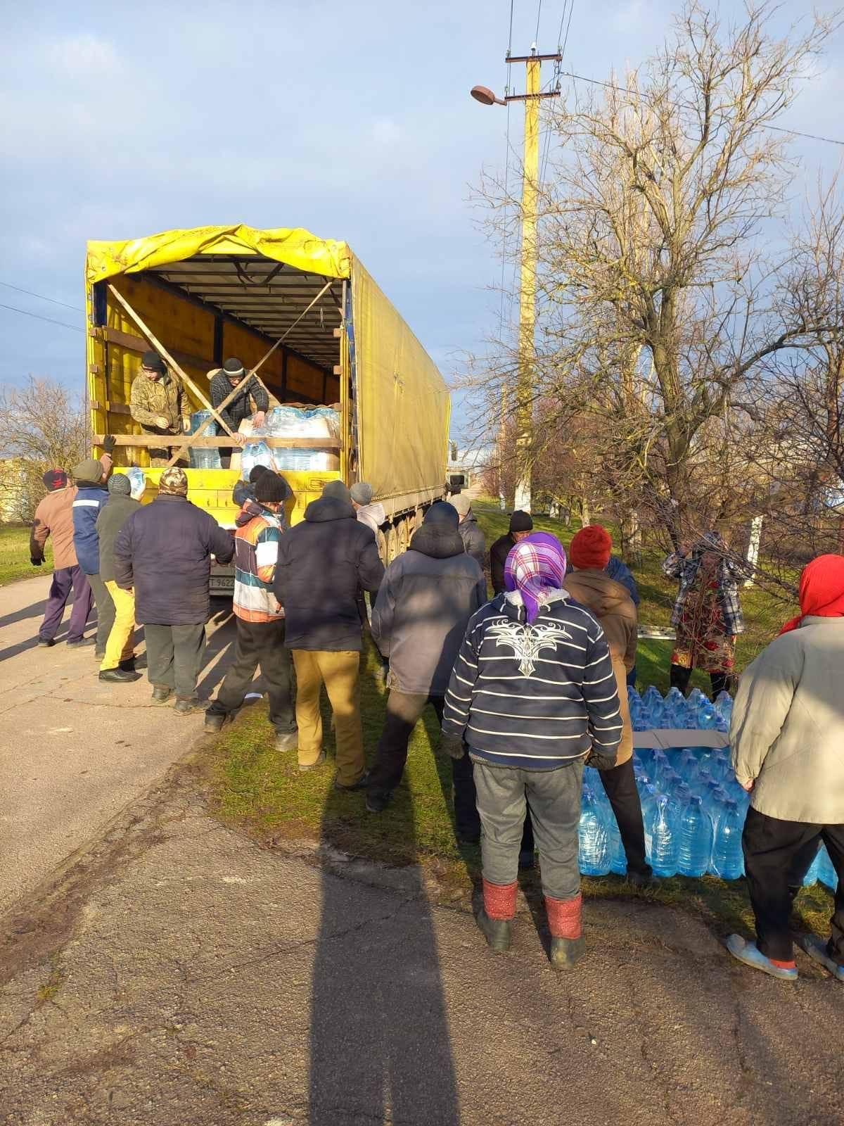 Accès à l’eau potable rétabli dans le village inondé de Novo Poltava (oblast de Kherson)